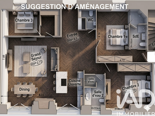 Vente appartement 4 pièces Vente appartement 4 pièces