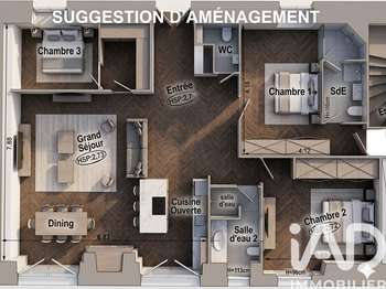 Vente appartement 4 pièces