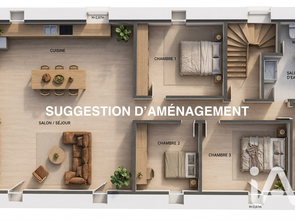Vente Appartement 4 piècesBetton