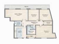 Vente appartement 4 pièces