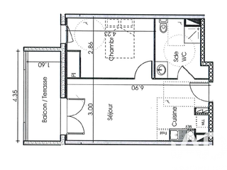 Vente appartement 2 pièces Vente appartement 2 pièces