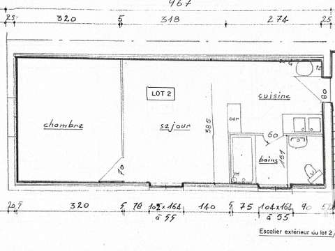 Vente appartement 2 pièces