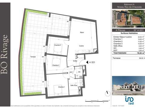 Vente appartement 4 pièces