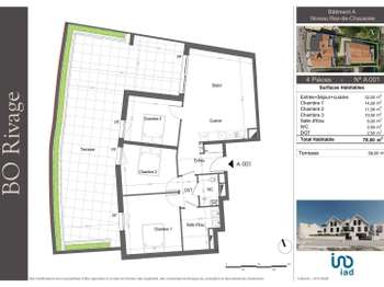 Vente appartement 4 pièces