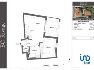 Vente appartement 2 pièces