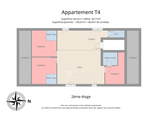 Vente appartement 4 pièces Vente appartement 4 pièces