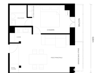 Vente appartement 2 pièces