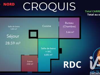 Vente appartement 1 pièce Vente appartement 1 pièce