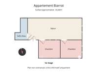 Vente appartement 3 pièces