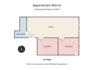Vente appartement 3 pièces Vente appartement 3 pièces
