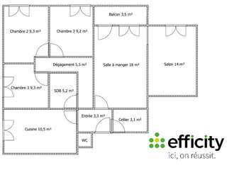 Vente appartement 5 pièces Vente appartement 5 pièces