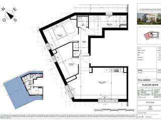Vente appartement 3 pièces