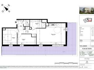 Vente appartement 3 pièces