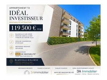 Vente Appartement 2 piècesBlainville-sur-Orne