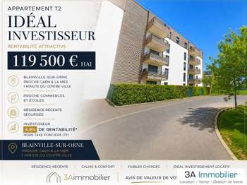 Vente Appartement 2 piècesBlainville-sur-Orne