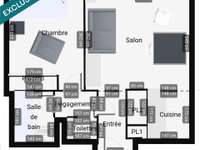 Vente appartement 2 pièces