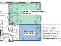 Vente appartement 2 pièces