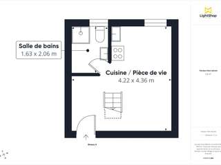 Vente appartement 1 pièce