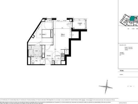 Vente appartement 2 pièces Vente appartement 2 pièces