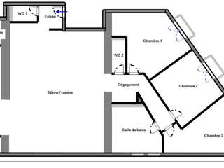 Vente appartement 4 pièces