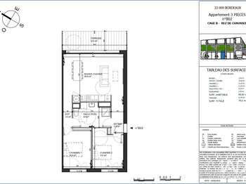 Vente appartement 3 pièces