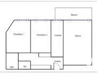Vente appartement 3 pièces Vente appartement 3 pièces
