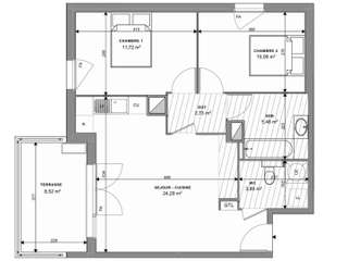 Vente appartement 3 pièces