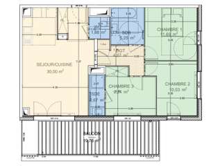 Vente appartement 4 pièces Vente appartement 4 pièces