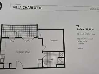 Vente appartement 2 pièces