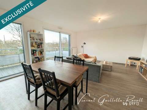 Vente appartement 3 pièces Bouguenais 44