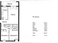 Vente appartement 3 pièces