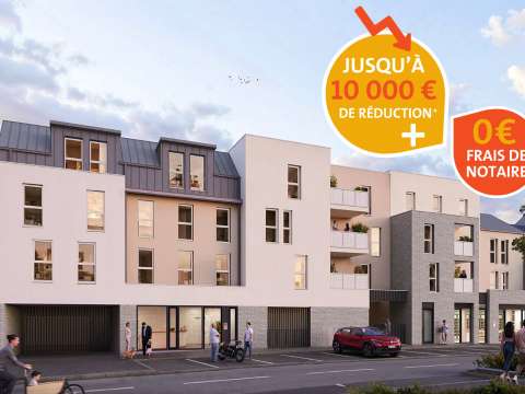 Vente appartement 3 pièces Bouguenais 44