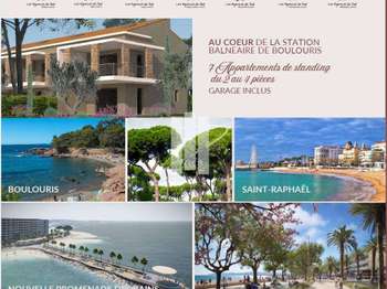 Vente appartement 4 pièces Boulouris 83