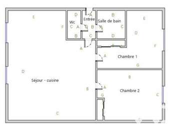 Vente appartement 3 pièces Bourgoin-Jallieu 38