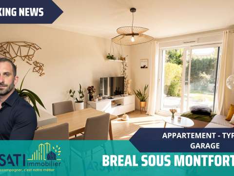 Vente appartement 3 pièces Bréal-sous-Montfort 35