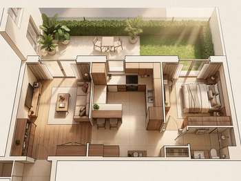 Vente Appartement 2 piècesBréal-sous-Montfort