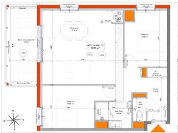 Vente appartement 3 pièces