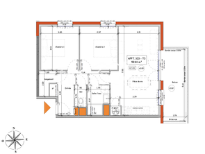 Vente Appartement 3 piècesBrem-sur-Mer