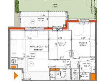 Vente Appartement 3 piècesBrem-sur-Mer