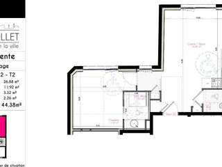 Vente appartement 2 pièces