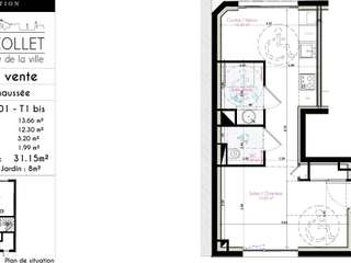 Vente appartement 1 pièce