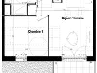 Vente appartement 2 pièces