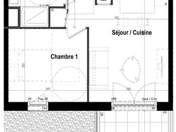 Vente appartement 2 pièces