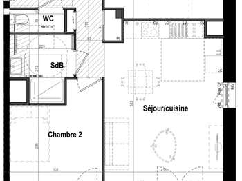 Vente appartement 3 pièces