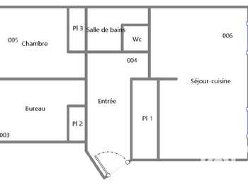 Vente appartement 3 pièces