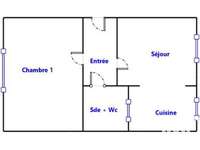 Vente appartement 2 pièces