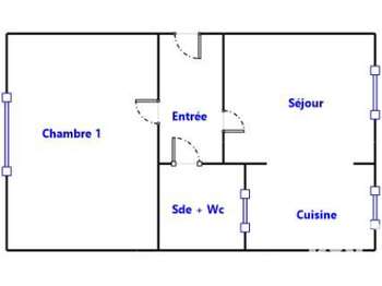 Vente appartement 2 pièces