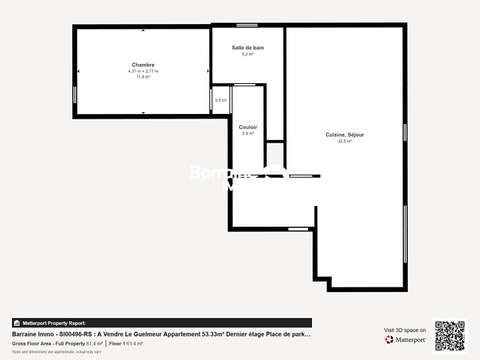 Vente appartement 2 pièces