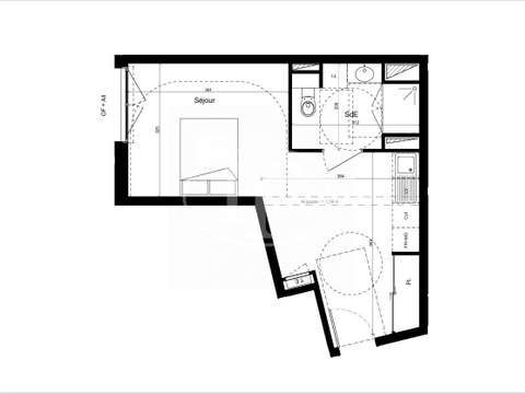 Vente appartement 1 pièce