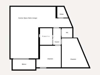 Vente appartement 3 pièces